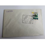 ENVELOPE, PRINTED MATERIALS, STAMPS, STAMPS