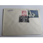 ENVELOPE CHORZÓW PRINTED MATERIALS STAMPS STAMPS