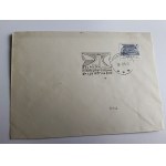 ENVELOPE FROM CHORZÓW, 1968: STAMP AND POSTAL CANCELLATION