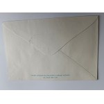ENVELOPE: THE VISTULA RIVER IN PAINTING, THE TRUMPET FESTIVAL, ALEKSANDER GIRYMSKI, 1984, STAMP