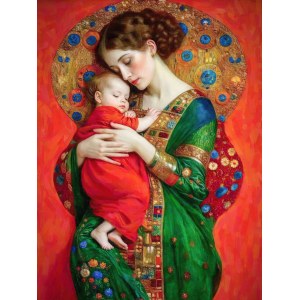 Andrzej Andrychowski (1959), Woman with Child 4, 2026