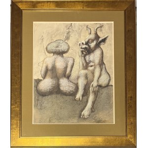 Jan Lebenstein (1930–1999), Scène Champêtre, 1966