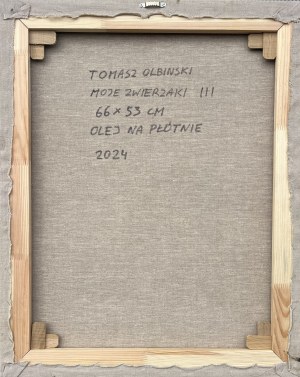 Tomasz Olbiński ( 1955 ), Moje zwierzaki III, 2024