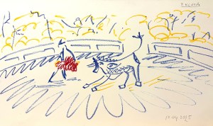 Paweł Kluza ( 1983 ), Corrida, 2025