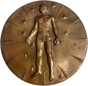 Igor Mitoraj ( 1944 - 2014 ), Medal ARTICULATIONS, 1984