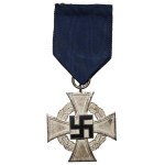 Niemcy, III Rzesza, Medal za Długoletnią Służbę - 25 lat + Dyplom