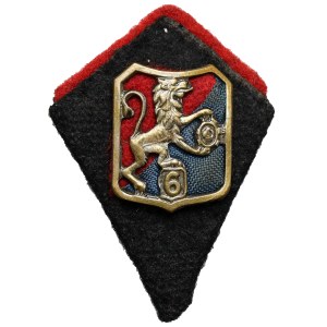PSZnZ, Oznaka kołnierzowa, 6 Batalion Saperów / 6 Lwowska Dywizja Piechoty
