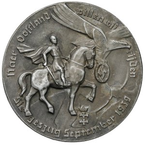 Niemcy, III Rzesza, Medal 1939 - Powrót Gdańska do Rzeszy
