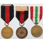 Niemcy, III Rzesza, Medale sportowe 1938-1939 - zestaw (3szt)