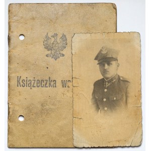 II RP, Książeczka Wojskowa i fotografia - Szwadron Zapasowy Taborów w Kronowie
