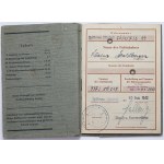 Niemcy, III Rzesza, Książeczka wojskowa / Wehrpass - Waffen SS - Warszawa