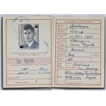 Niemcy, III Rzesza, Książeczka wojskowa / Wehrpass - Waffen SS - Warszawa