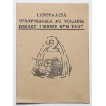 PSZnZ, Odznaka, 2 Warszawska Dywizja Pancerna + legitymacja