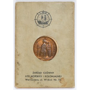 Medal Liga Morska i Kolonialna / 15-lecie odzyskania morza 1935 - w blankiecie