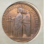 Medal Liga Morska i Kolonialna / 15-lecie odzyskania morza 1935 - w blankiecie