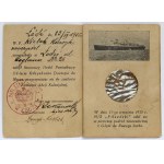 Medal Liga Morska i Kolonialna / 15-lecie odzyskania morza 1935 - w blankiecie
