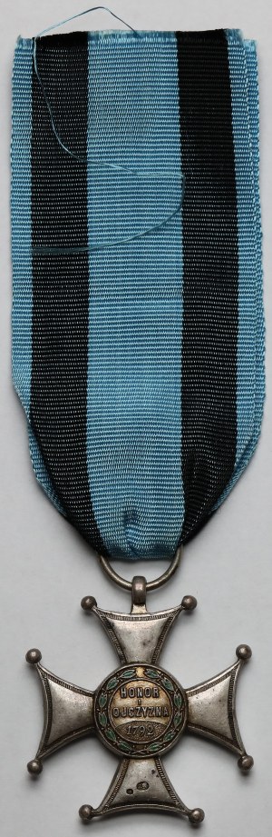 Wtórnik Orderu Virtuti Militari kl.V - w srebrze, Knedler z okresu międzywojennego