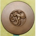 Medal 1965, 50-lat ruchu filatelistycznego w Warszawie - w pudełku