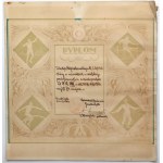 II RP, Dyplom, V-te miejsce w zawodach - Wielobój Podoficerski 1934
