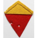 PSZnZ, Opaska, patka i proporczyk, Żandarmeria II Korpusu - zestaw (3szt)