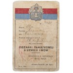 Odznaka, 6 Lwowska Brygada Strzelców 5 KDP + legitymacja