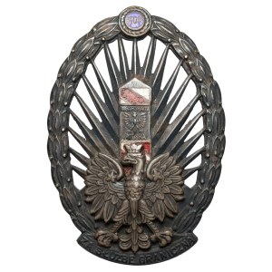 Odznaka, Korpus Ochrony Pogranicza - w SREBRZE