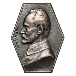 Przypinka okolicznościowa - Józef Haller - w SREBRZE