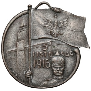 Plakieta (Wiśniewski) 5 listopada 1916