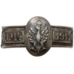 Pierścień patriotyczny z Orłem 1914-1915