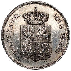 Medalik SREBRO 125 rocznica Uchwalenia Konstytucji 3 Maja 1916