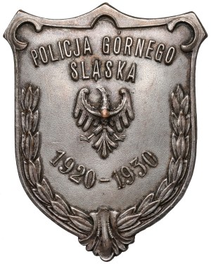 Odznaka, 10-lecia Policji Górnego Śląska