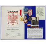 II RP i Emigracja, Zestaw odznaczeń i dokumentów