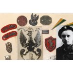PSZnZ, Zestaw odznak, odznaczeń i naszywek po Bomb. Świderskim Stanisławie