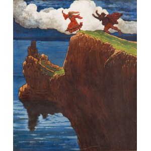 Marian Wawrzeniecki (1863 Warsaw – 1943 Warsaw), From Slavic Legends, ca. 1914