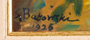 Stanisław Kaczor-Batowski (1866 Lwów - 1946 Lwów), Lato w ogrodzie, 1926