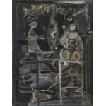 Alfred ABERDAM (1894–1963), Composition with Figures, 1954