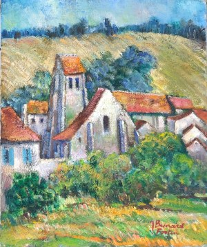 Jeanne BESNARD-FORTIN (1892-1978), Pejzaż z południa Francji