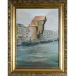 Unknown painter, Gdańsk Crane