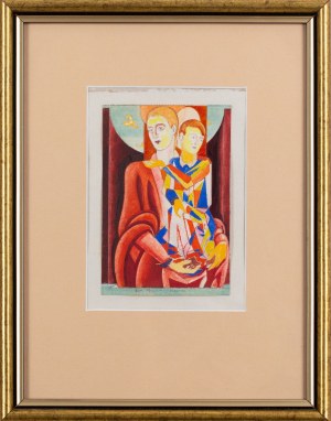 Jan KACZMARKIEWICZ (1904-1989), Madonna z dzieciątkiem