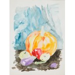 Szarlota PAWEL (1947–2018), Still Life with a Pumpkin