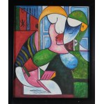 Artist UNKNOWN, 20th century, Woman Writing a Letter