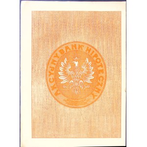 Banque hypothécaire par actions, 4 % LH série C pour 1 000 zł, 1926.