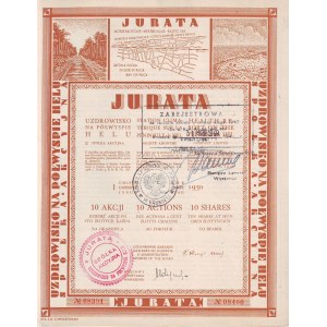 JURATA - A health resort on the Hel Peninsula; one share from the first issue of 1930
