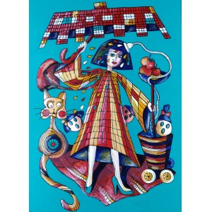 Małgorzata Frącek, Na latającym dywanie, 2019r.