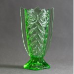 Krosno Glassworks - "Owl" Vase 732a [designed in 1935]