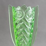Krosno Glassworks - "Owl" Vase 732a [designed in 1935]