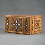 Hutsul card box. Hutsul region, early 20th century.