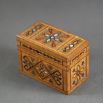 Hutsul card box. Hutsul region, early 20th century.