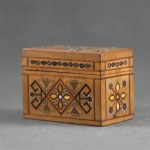 Hutsul card box. Hutsul region, early 20th century.