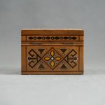 Hutsul card box. Hutsul region, early 20th century.